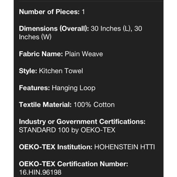 Hearth & Hand Tri-Striped With Blushing Tones Kitchen Towel - Picture 5 of 6